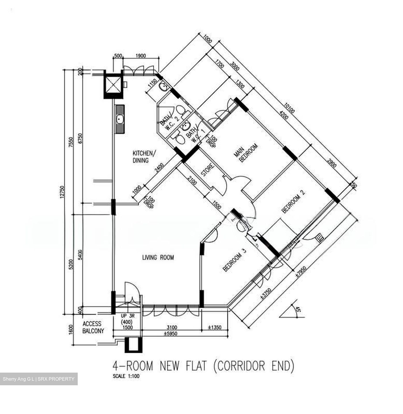 Blk 236 Yishun Ring Road (Yishun), HDB 4 Rooms #545014971